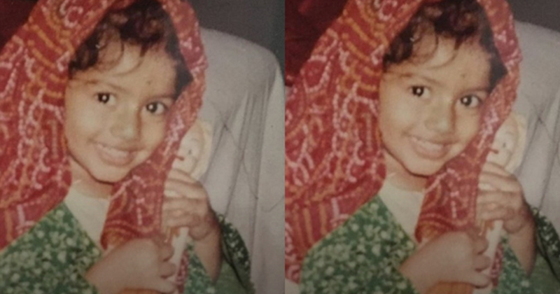 south indian actress viral childhood photo