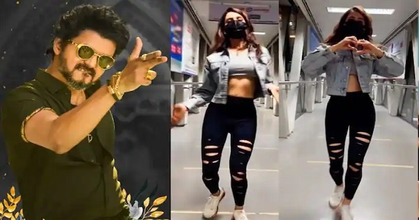 Samantha dancing for arabic kuthu song goes viral