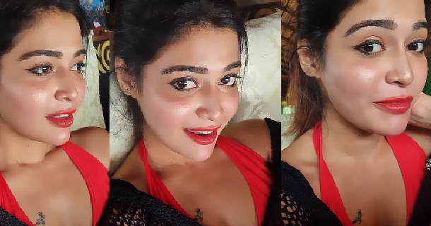 Dharsha gupta hot video posted from goa vacation