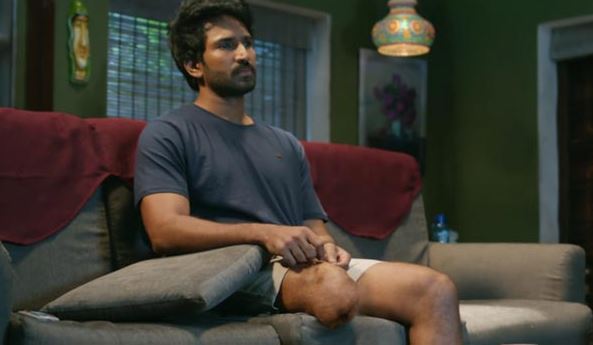 Actor aadhi acts as physically challenged in clap movie