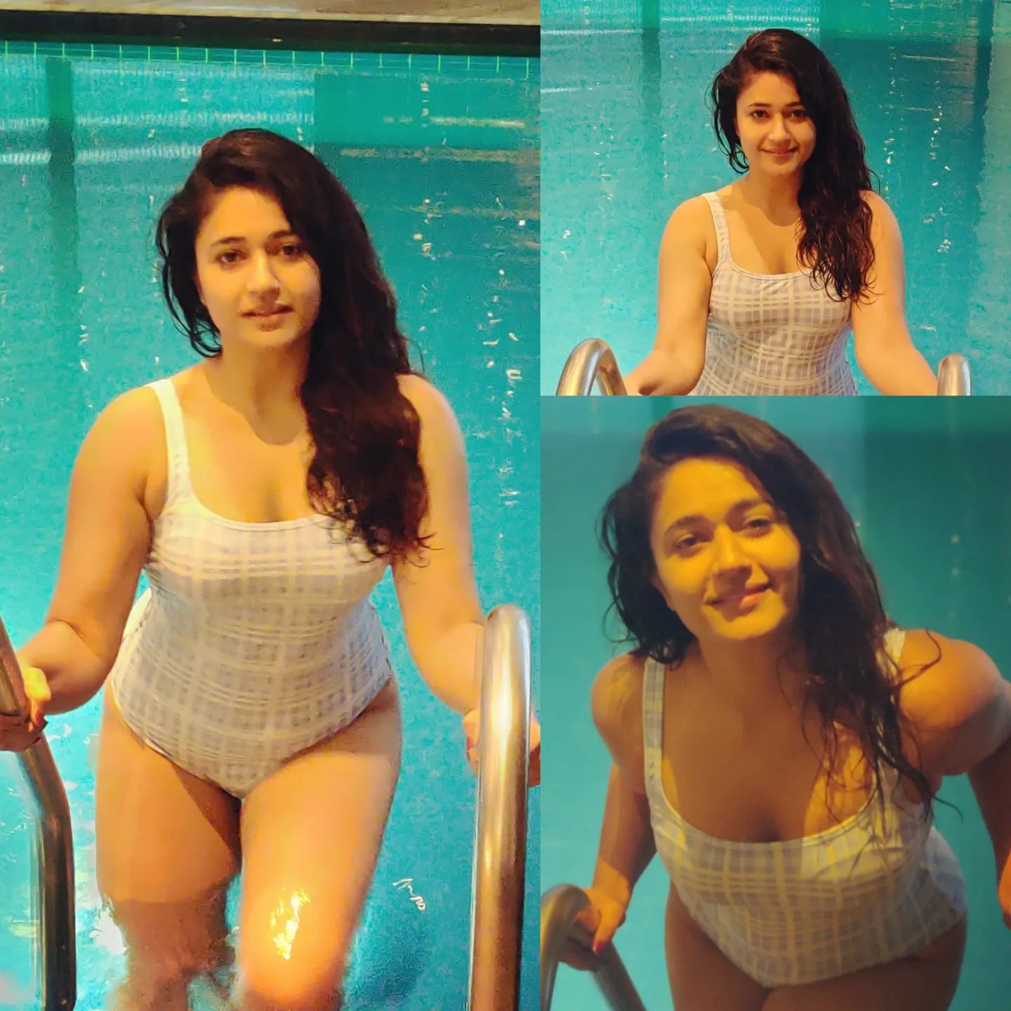 Poonam bajwa hot posing in bikini goes viral on internet