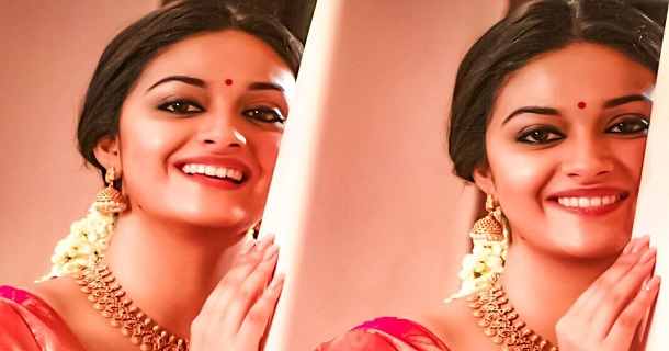 Keerthy suresh latest photos showing glamour in different dress