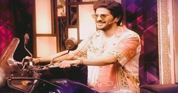 Shivangi bike rides with dulquer salman in cook with comali show