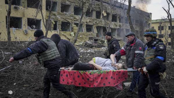 Russia launched its attack on a childcare hospital of ukraine