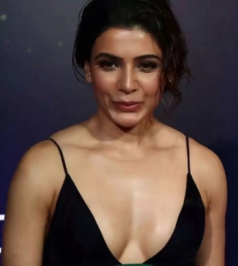 Samantha hot video while coming for award function goes viral on internet