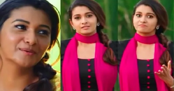 Priya bhavani shankar posing in rose colour velvet shirt hip show getting viral