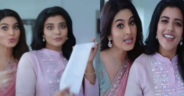 Aiswarya rajesh and sneha acted together for an advertisement
