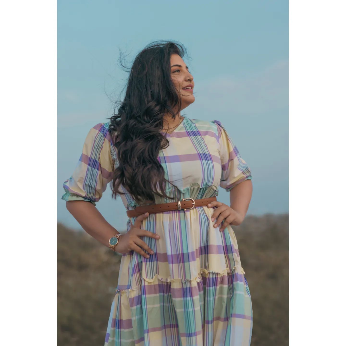 Manjima mohan hot gown photos posted on instagram