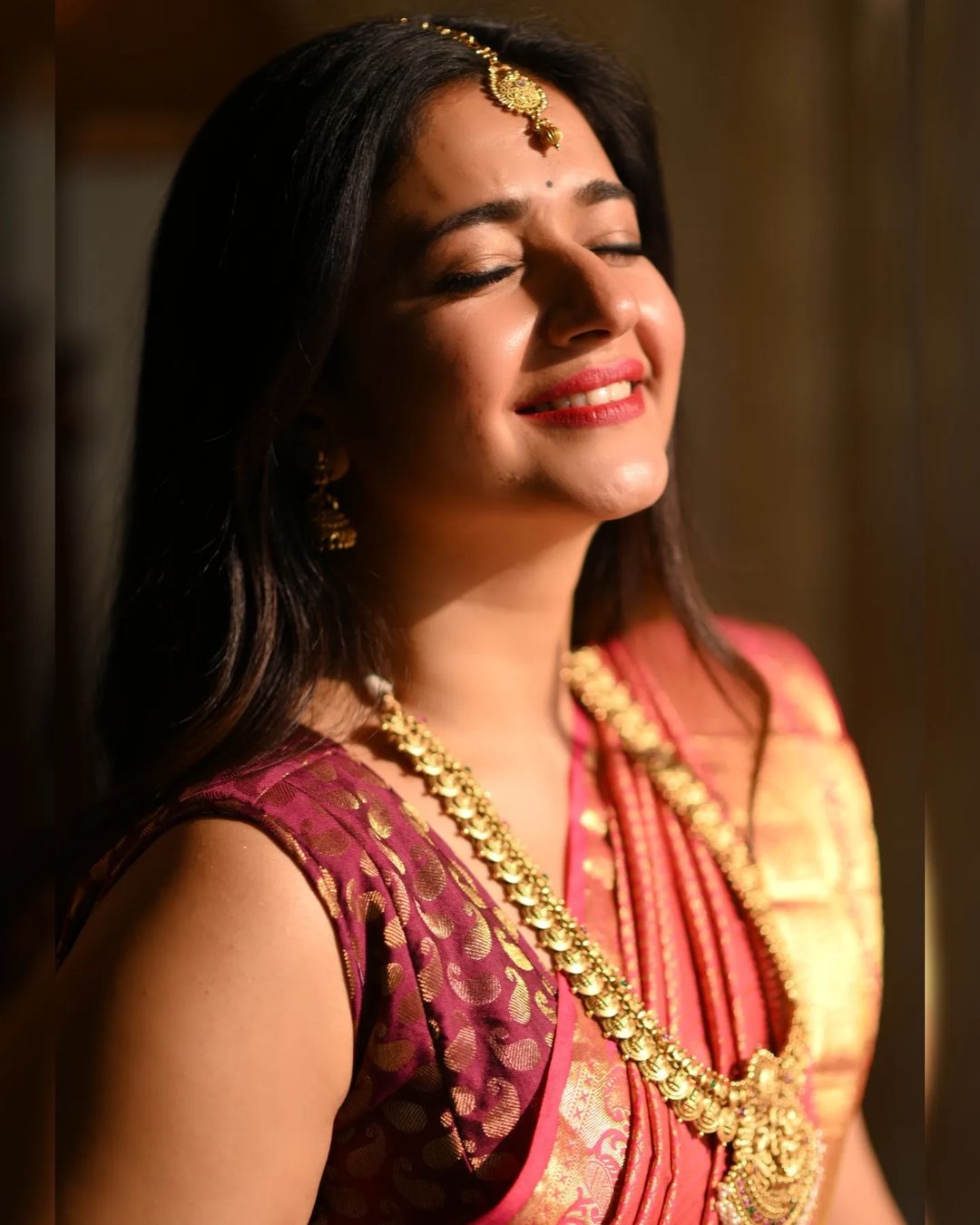 Poonam bajwa hot traditional outlook in saree and jewels