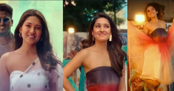 Vani bhojan hot strapless photos on an ad shoot getting viral