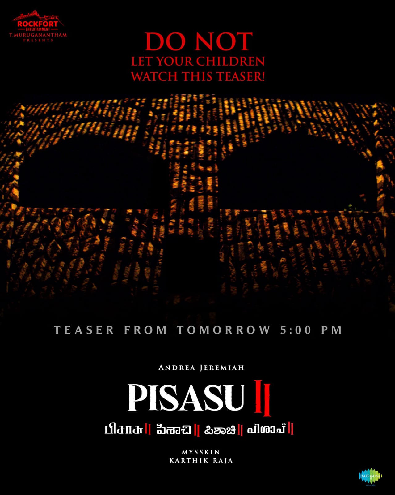 Pisasu 2 teaser video has been released