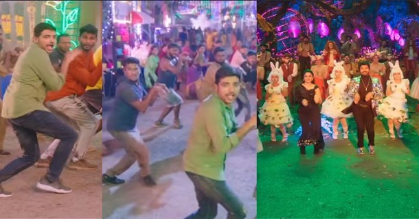 Sathish makes fun on private party song video resembling naai sekar song