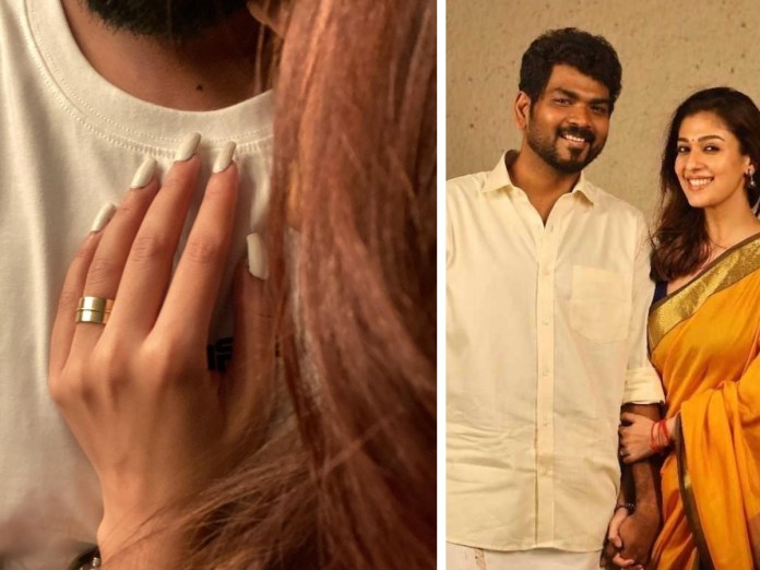 Vignesh shivan and nayanthara spotted in tirupati temple after marriage videos and photos getting viral on social media