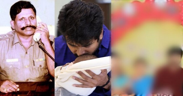 Sivakarthikeyan feels emotional on seeing his son in his father hands fan made drawing