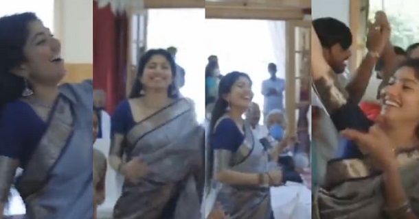 Sai pallavi dances in her relatives marriage function viral video