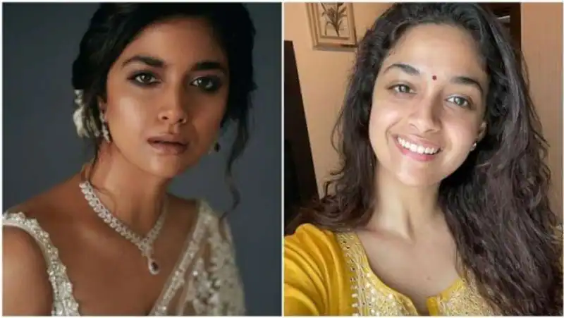 Keerthy suresh lips changed fans doubting does she did plastic surgery