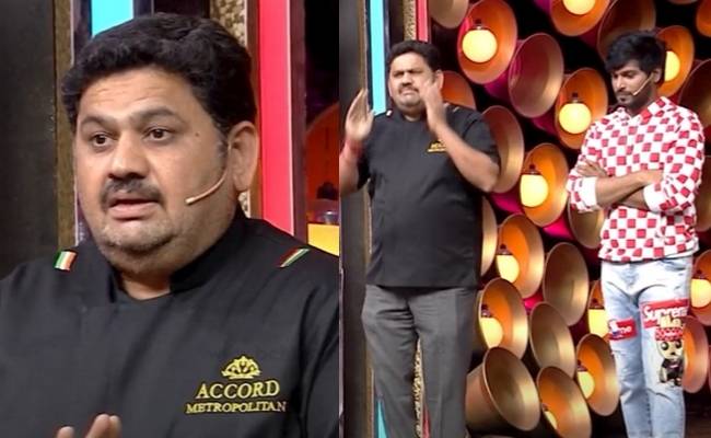 Chef venkatesh bhat cook with comali speech getting viral on social media