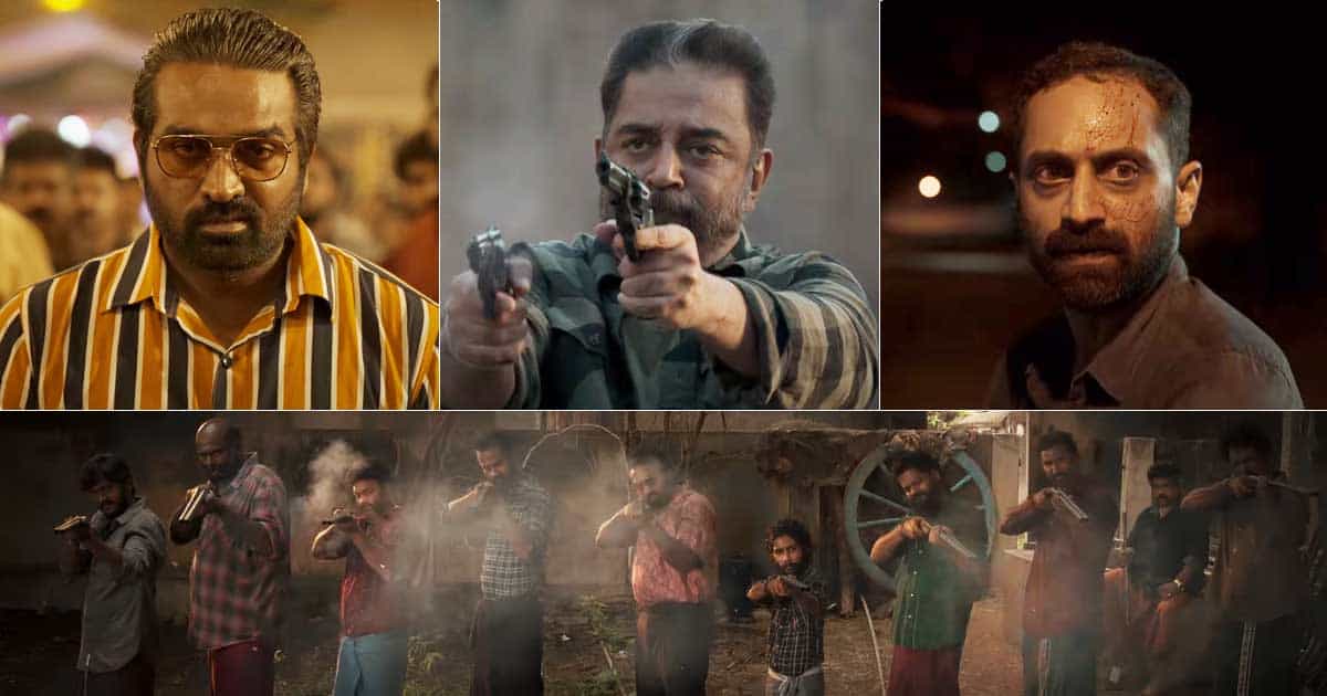 Kamal haasan vikram movie censor scenes list has been released on social media
