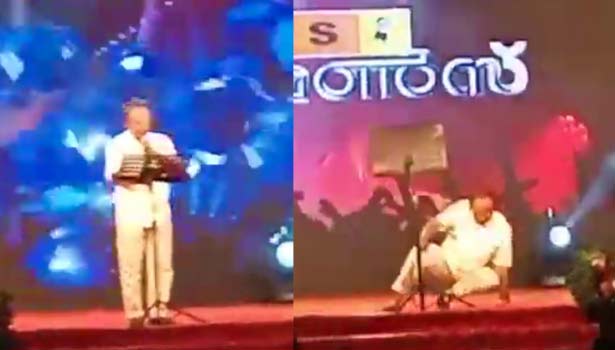 Popular singer edava basheer dies on stage while singing