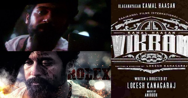 Suriya expresses about rolex character in vikram movie