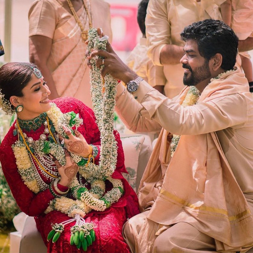Actress harathi ganesh replicates nayanthara marriage bridal look photos getting viral on social media
