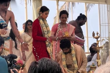 Vignesh shivan and nayanthara in tirupati after marriage