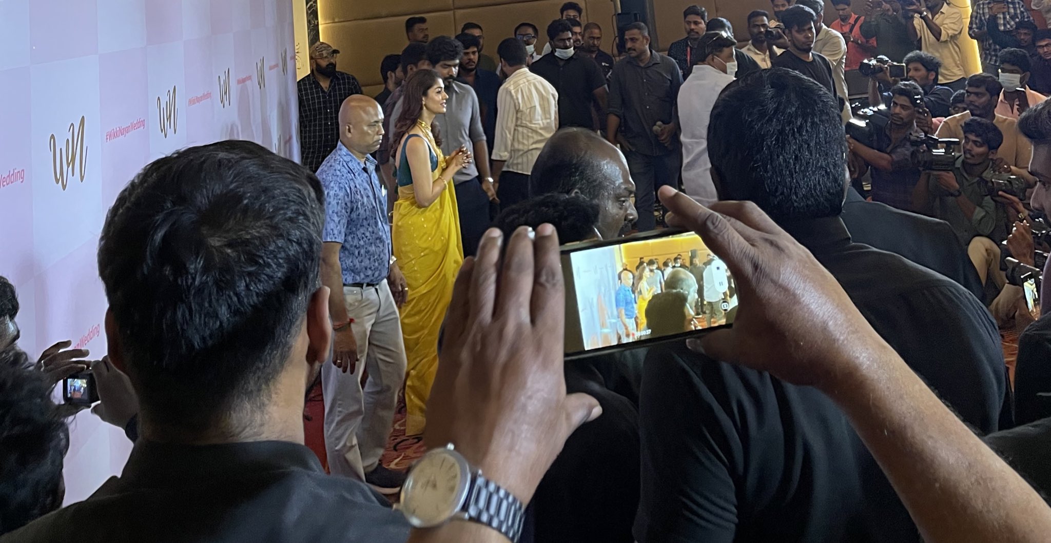 Vignesh shivan and nayanthara at press meet after marriage photos viral