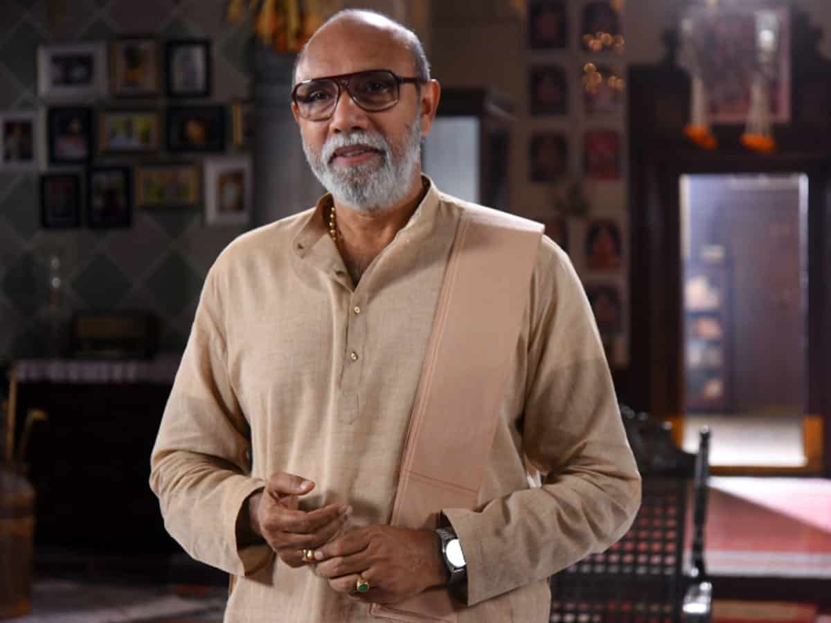 Sathyaraj to act in pudhu pudhu arthangal serial for veetla vishesham trailer