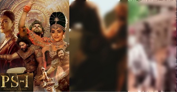 Ponniyin selvan part 1 chiyaan vikram scenes got leaked in internet fans shocked