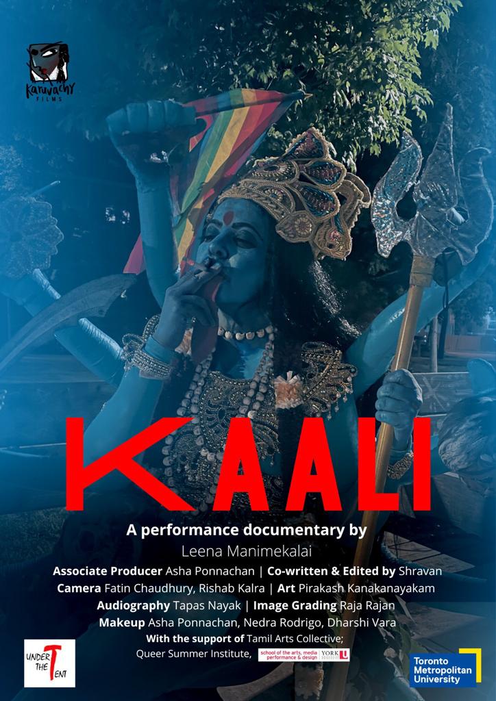 Does leena manimekalai is getting arrested for her recent poster on kaali