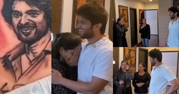 Fans of vijay devarakonda cried during meet viral video