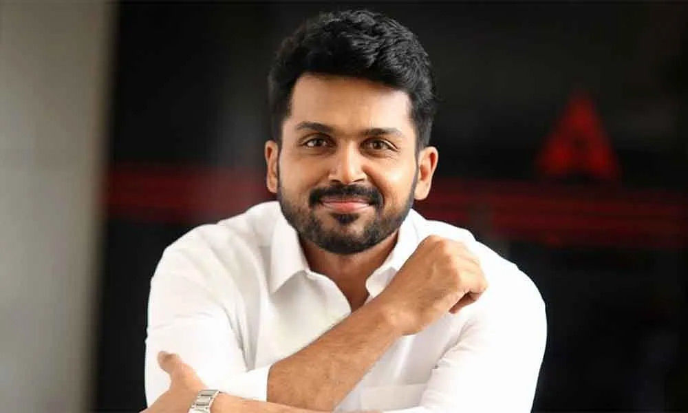 Actor karthi caught with police for fast car riding