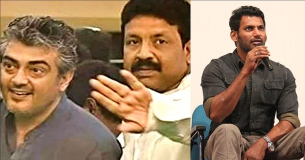 Ajith manager insulted vishal video getting viral