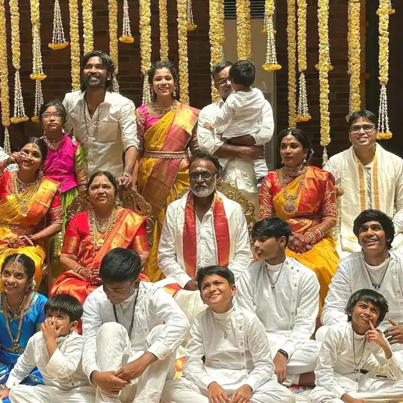 Dhanush family photo getting viral on social media