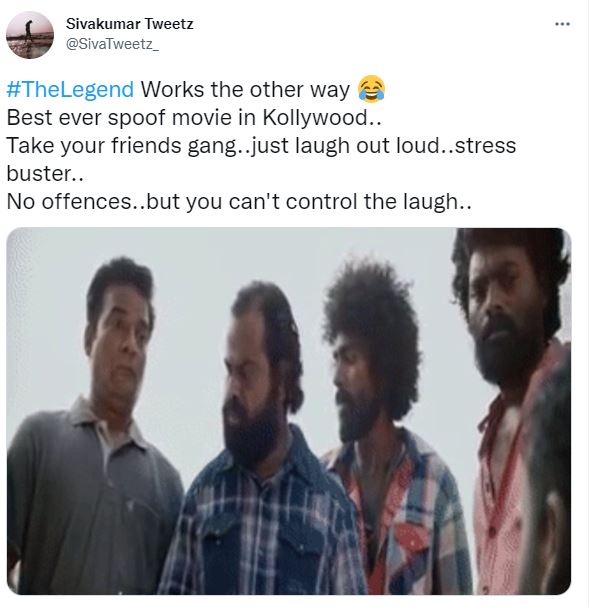 The legend movie release reviews on twitter as a post