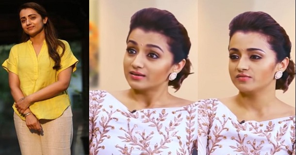 trisha talks about rumours on her politics entry in movie promotion