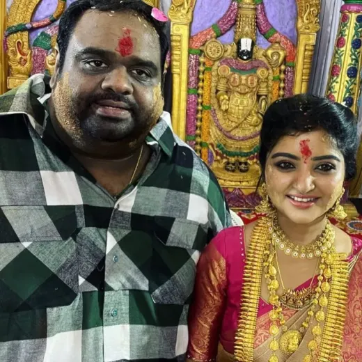 netizens doubt whether mahalakshmi is pregnant because of ravinder recent post