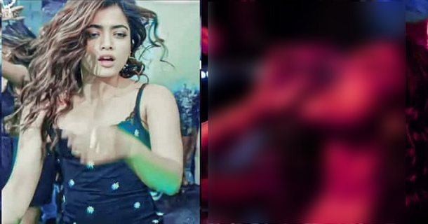 actress rashmika drunkard song from goodbye movie getting viral on social media
