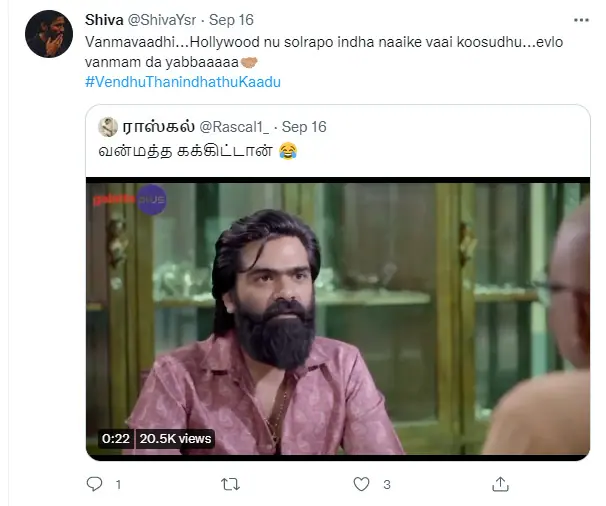 simbu speaks about dhanush fans memes getting viral on social media