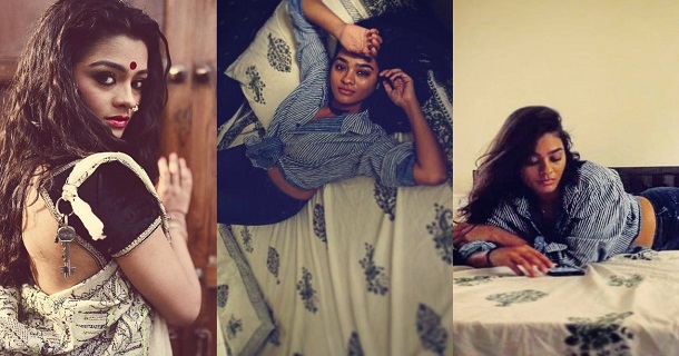 actress gayathrie shankar hot photos posing in glamour dress getting viral on social media