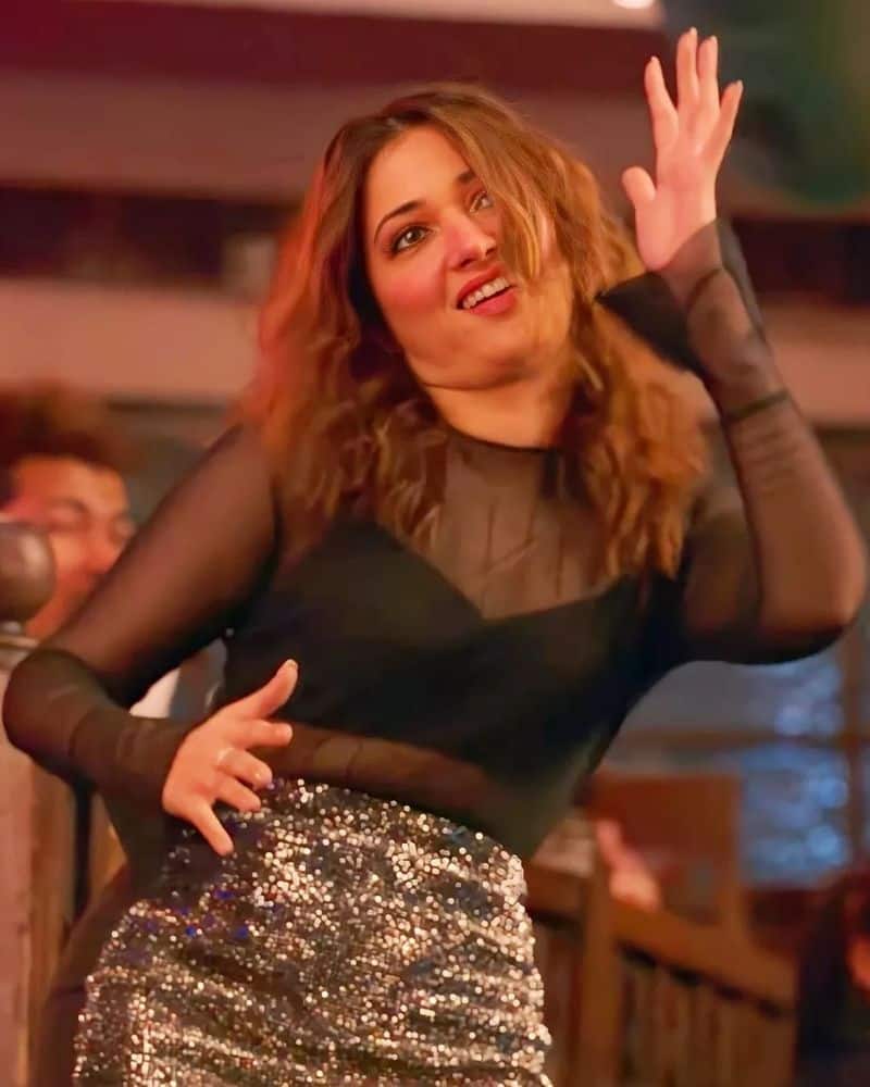 tamanna hot video dancing in pub for a bollywood movie getting viral on social media