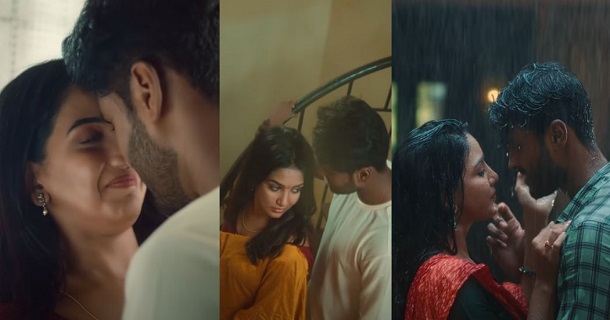 amir and pavani reddy starring senthamaraiye album video song getting viral