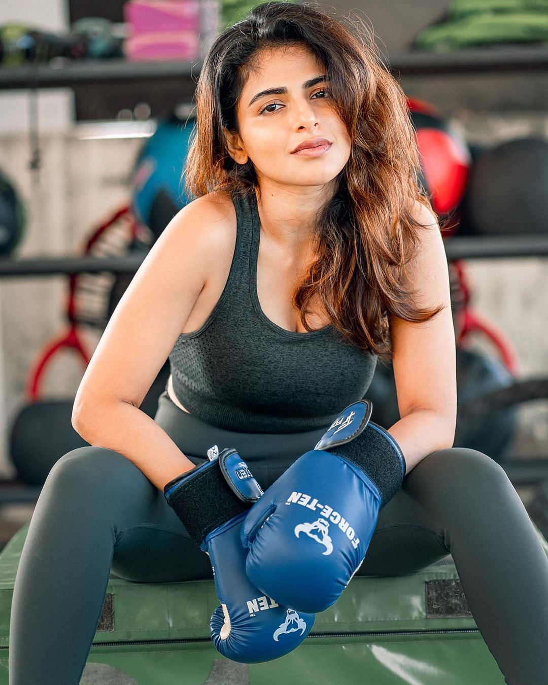 iswarya menon hot photos post work out getting trending