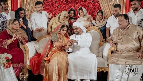 actress poorna a shamna kasim marriage photos getting viral
