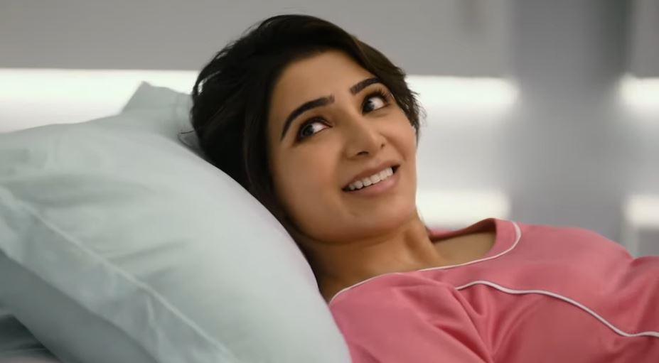 samantha after surgery for yasodha movie promotion photos getting viral