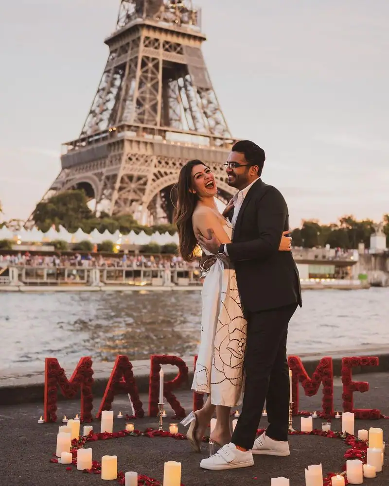 hansika posts prewedding photoshoot photos with future husband and confirms marriage