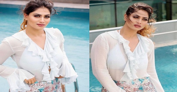 shivani narayanan hot photos in glamour short dress getting viral on social media