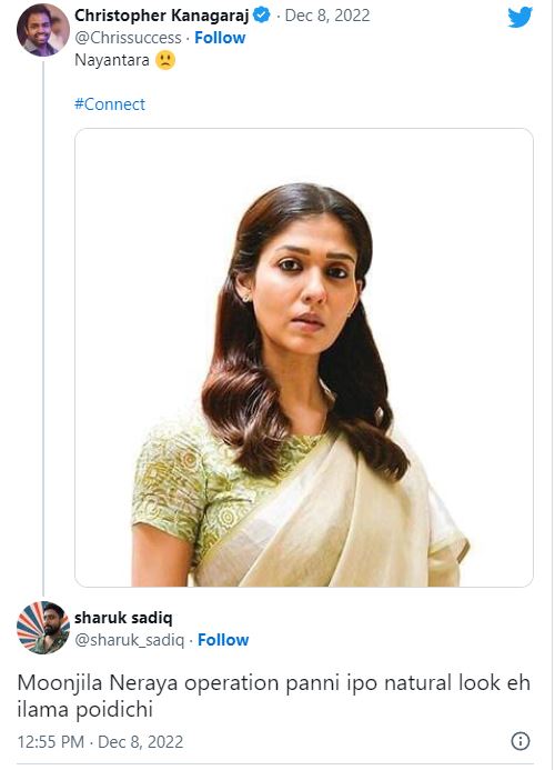 nayanthara latest look in dull and bone face shocks fans and trending on social media