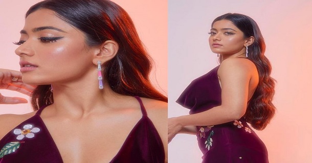 rashmika mandanna hot photos in glamour dress getting viral on social media