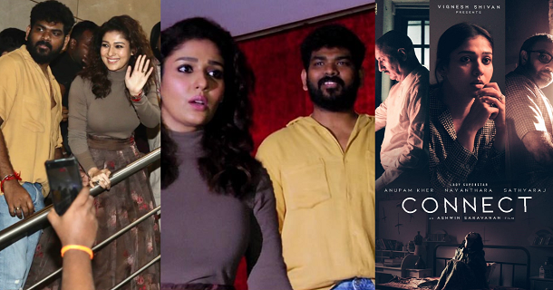 does connect movie release in issue vignesh shivan response to question
